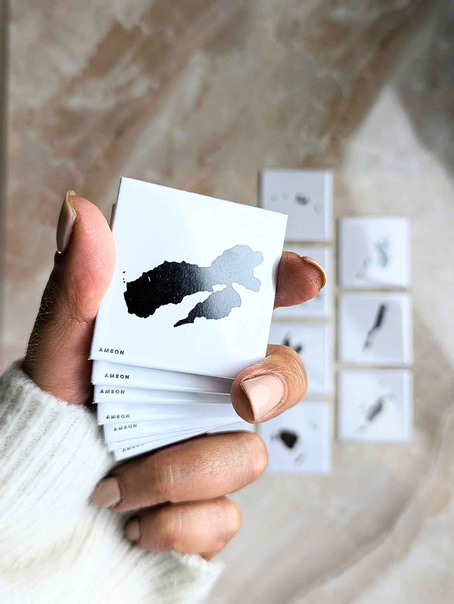 AMBON || 1x Island Magneet 50x50 mm