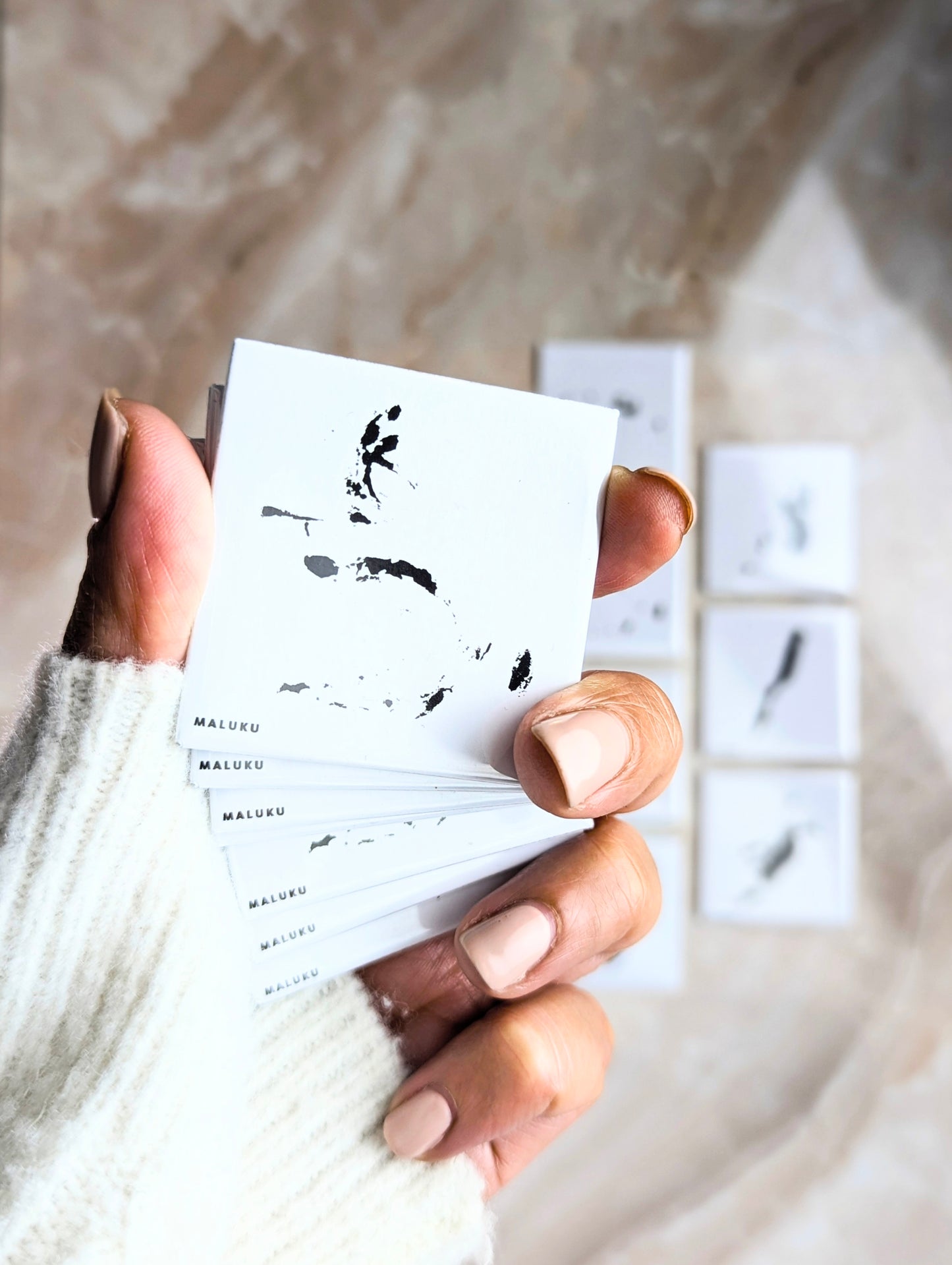 MALUKU || 1x Island Magneet 50x50 mm