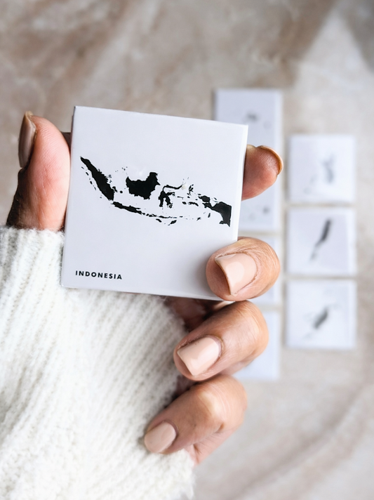 • NIEUW • INDONESIA || 1x Island Magneet 50x50 mm