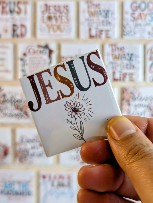 Jesus (bloem) 50x50mm