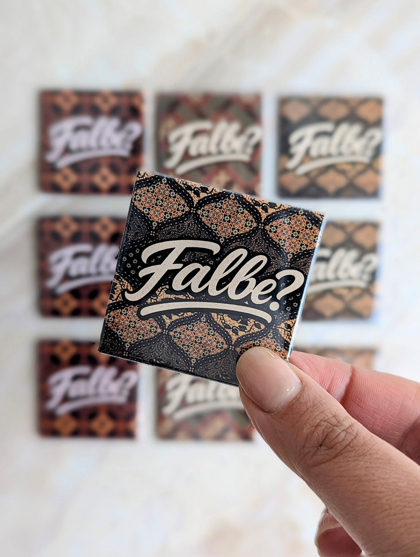 3. Falbe?