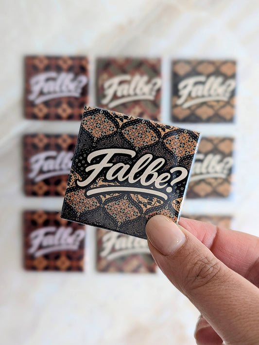3. Falbe?